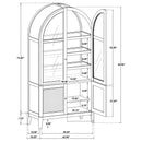 Kailani 8 Pc Counter Height Dining Set