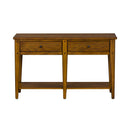 Liberty Furniture Lake House Sofa Table in Oak image