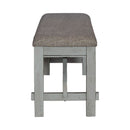 Liberty Furniture Newport Dining Bench in Smokey Grey