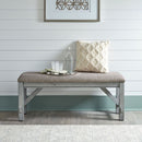 Liberty Furniture Newport Dining Bench in Smokey Grey