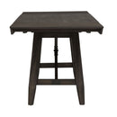 Liberty Furniture Double Bridge Gathering Table in Dark Chestnut