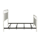 Liberty Furniture Vintage Series King Metal Bed in Antique White