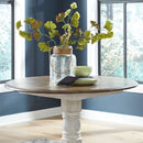 Liberty Furniture Carolina Crossing Round Table in White