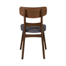 Liberty Furniture Space Saver Panel Back Side Chair in Grey (Set of 2)