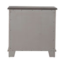 Liberty Furniture River Place Accent Cabinet in Riverstone White & Tobacco EST SHIP TIME APPX 4 WEEKS