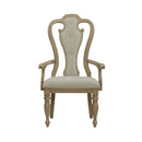Liberty Furniture Magnolia Manor Splat Back Upholstered Arm Chair (RTA) (Set of 2) in Weathered Bisque