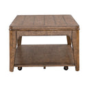 Liberty Furniture Ashford Rectangular Cocktail Table in Sienna