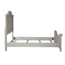 Liberty Furniture Bayside King Panel Bed in Antique White