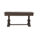 Liberty Furniture Paradise Valley Writing Desk in Saddle Brown