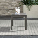 Liberty Furniture Plantation Key Outdoor End Table in Granite