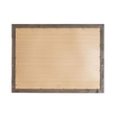 Liberty Furniture Modern Edge Landscape Mirror in Caffe