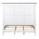 Liberty Furniture Allyson Park Cal King Panel Bed in Wirebrushed White