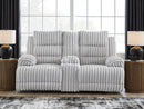 Rhines Falls Power Reclining Loveseat with Console