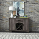 Liberty Furniture Tanners Creek Server in Greystone