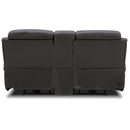 Liberty Furniture Bentley Loveseat w/Console P2 & ZG in Graphite