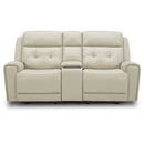 Liberty Furniture Carrington Loveseat w/Console P3 & ZG in Baja Stone image
