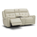 Liberty Furniture Carrington Loveseat w/Console P3 & ZG in Baja Stone
