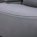 Liberty Furniture Cooper Loveseat w/Console P3 & ZG in Blue Gray