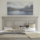 Liberty Furniture Heartland Queen Panel Bed in Antique White