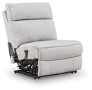 Social Pointe Reclining Sectional with Storage Console