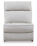 Social Pointe Reclining Sectional with Storage Console