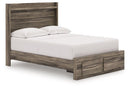 Elbrim Panel Storage Bed