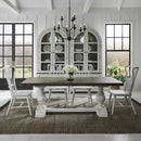 River Place 5 Piece Trestle Table Set image