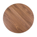 Space Saver Round Pedestal Table in Satin Walnut image