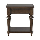 Arden Road Drawer End Table in Satin Cherry image