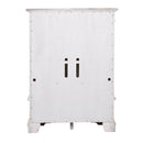 Abbey Park Mirrored Door Chest in Antique White image