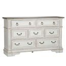 Abbey Park Drawer Dresser in Antique White image