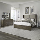 South Bend King Shelter Bed, Dresser & Mirror image