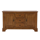 Treasures Buffet in Rustic Oak Finish image