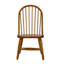 Treasures Bow Back Side Chair - Oak image