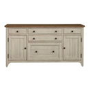 Farmhouse Reimagined Door Credenza in Antique White image