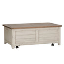 Farmhouse Reimagined Storage Trunk in Antique White image