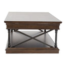 Tribeca Rectangular Cocktail Table in Cordovian Brown image