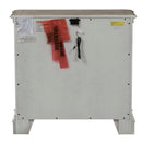 Magnolia Manor 3 Drawer Bedside Chest in Antique White image