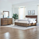 Twin Lakes King Storage Bed, Dresser & Mirror image