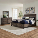 Twin Lakes King Storage Bed, Dresser & Mirror image