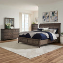 Twin Lakes King Storage Bed, Dresser & Mirror, Chest image