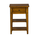 Liberty Furniture Lake House Chair Side Table in Oak image