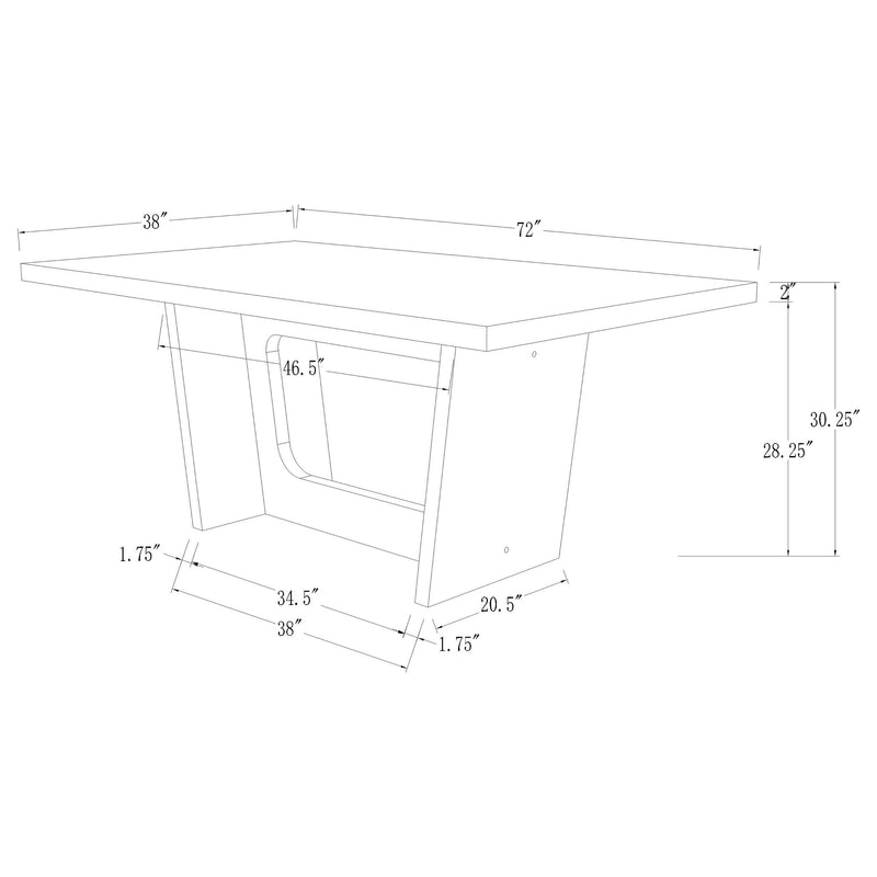 Sherry 7 Pc Dining Set