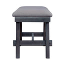 Lawson Bench in Weathered Gray