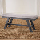Lawson Bench in Weathered Gray image