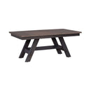 Liberty Furniture Lawson Pedestal Table in Weathered Gray 116GY-P4090