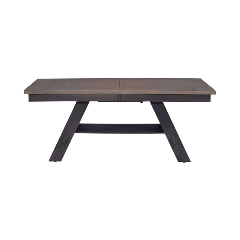 Liberty Furniture Lawson Pedestal Table in Weathered Gray 116GY-P4090 image