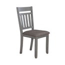 Liberty Furniture Newport Splat Back Side Chair (Set of 2) in Smokey Grey image