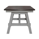 Liberty Furniture Newport Gathering Table in Smokey Grey