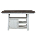 Farmhouse Gathering Table in White/Oak
